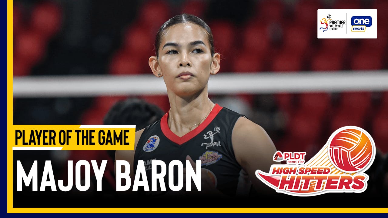 PVL Player of the Game Highlights: Majoy Baron becomes tower of power for PLDT vs ZUS Coffee